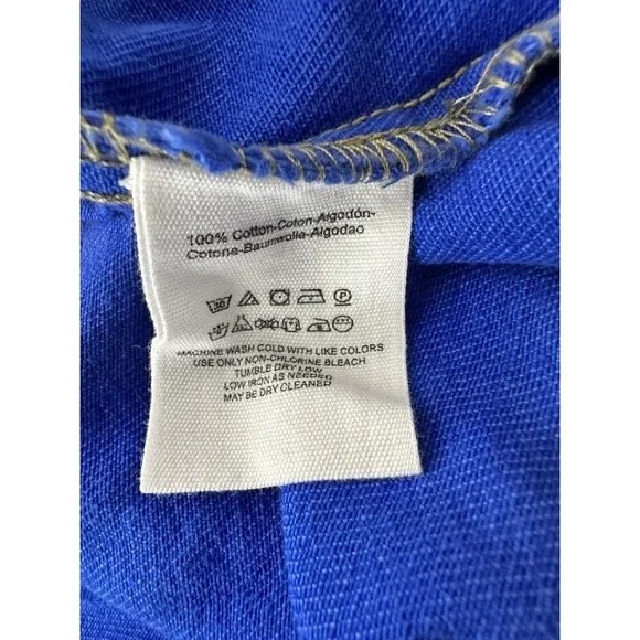 Free People Jacket Women's Large Blue Slouchy Denim Button Classic - Picture 5 of 10